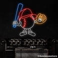 thumbnail image 1 of Glowneon Baseball Neon Sign, Baseball Led Sign, Baseball Led Light Decor, Baseball Lover Gifts, 1 of 5