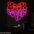 thumbnail image 1 of Glowneon Book Lover Neon Sign, Book Store Led Sign, Library Wall Art, 1 of 4