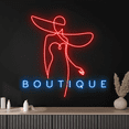thumbnail image 1 of Glowneon Boutique Neon Sign, Custom Shop Wall Decor Signboard, 1 of 4