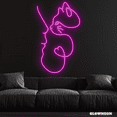 thumbnail image 1 of Glowneon Cat Line Art Neon Sign, Cat Decor, Cat LED Sign, Cat Art, 1 of 4