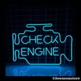 thumbnail image 1 of Glowneon Check Engine Neon Sign, Check Engine LED Sign, Custom Garage Neon Signs, Car LED Light, 1 of 4