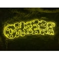 thumbnail image 1 of Glowneon Cheese 3D Typography Line Art Neon Sign, 1 of 4