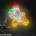 thumbnail image 1 of Glowneon Chicken Delivery Led Sign, Fried Chicken Restaurant Wall Art, 1 of 5