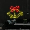 thumbnail image 1 of Glowneon Christmas Bell Neon Sign, Christmas Bell LED Sign, Handmade Christmas Neon Sign, 1 of 5
