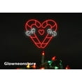 thumbnail image 1 of Glowneon Christmas Candy Cane Neon Sign, Christmas Candy Led Light, Candy Cane Neon Light, 1 of 5