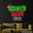 thumbnail image 1 of Glowneon Christmas Mode On Neon Sign, Christmas Mode On LED Sign, Merry Christmas Sign, 1 of 5