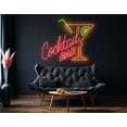 thumbnail image 1 of Glowneon Cocktails Bar Neon Signs, Bar LED Signboard, 1 of 4