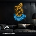 thumbnail image 1 of Glowneon Coffee Beans Neon Sign, Coffee Beans Led Light, Coffee Shop Decorative Neon Sign, 1 of 4