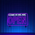 thumbnail image 1 of Glowneon Come In We Are Open Neon Signs, Welcome Sign For Shop/Store, 1 of 4