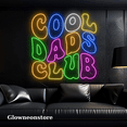 thumbnail image 1 of Glowneon Cool Dads Club Neon Sign, Cool Dads Club Light Decoration, 1 of 4