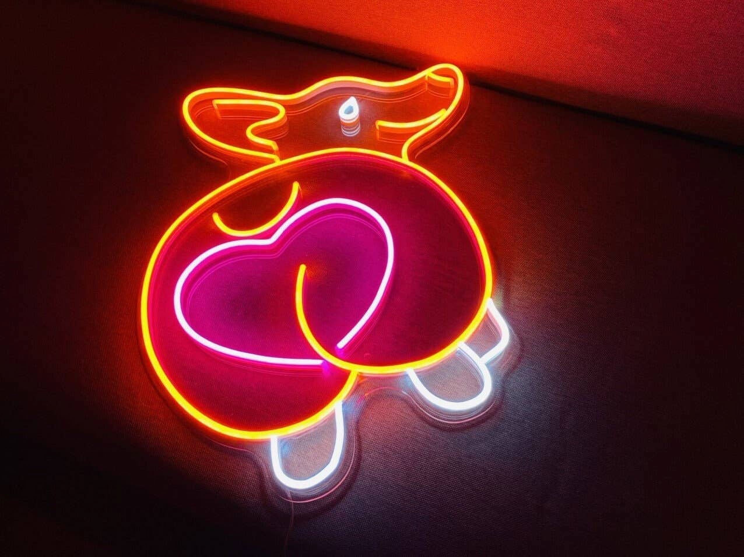 Glowneon Corgi Dog Neon Sign, Animal Wall Decor - Walmart.com