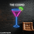 thumbnail image 1 of Glowneon Cosmopolitan The Cosmo Neon Decor, Cosmopolitan Cocktail Art, 1 of 5