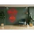 thumbnail image 1 of Glowneon Cowboy Hat Neon Sign, Retro Cowboy Wall Decor, 1 of 4
