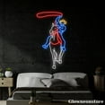 thumbnail image 1 of Glowneon Cowboy Rides Horse Neon Sign, Rodeo Led Sign, Western Decor, Cowboy Neon Sign, 1 of 5