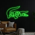 thumbnail image 1 of Glowneon Crocodile Neon Sign, Crocodile Led Sign, Animal Neon Light, Kid Room Decor, 1 of 2