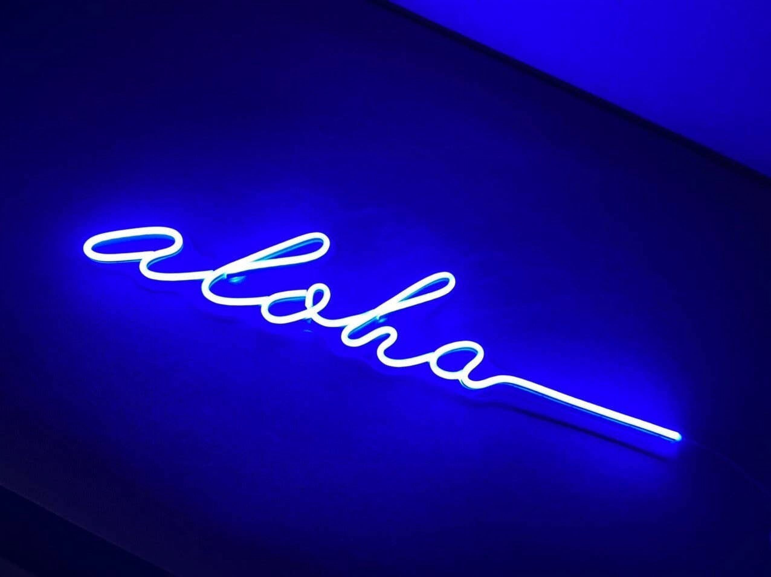 Glowneon Custom Aloha Neon Sign Minimalist Wall Sign Decor Walmart glowneon-custom-aloha-neon-sign-minimalist-wall-sign-decor-walmart