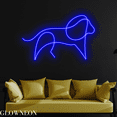 thumbnail image 1 of Glowneon Dachshund Line Neon Sign, Minimalist Dachshund Dog Led Decor, 1 of 5