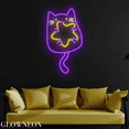 thumbnail image 1 of Glowneon Decor Your Kid Room With Cat Star Neon Sign, Cute Cat Light, 1 of 5
