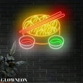 thumbnail image 1 of Glowneon Dim Sum with Sauce Neon Sign, Chinese Dim Sum Shop Wall Art, 1 of 5