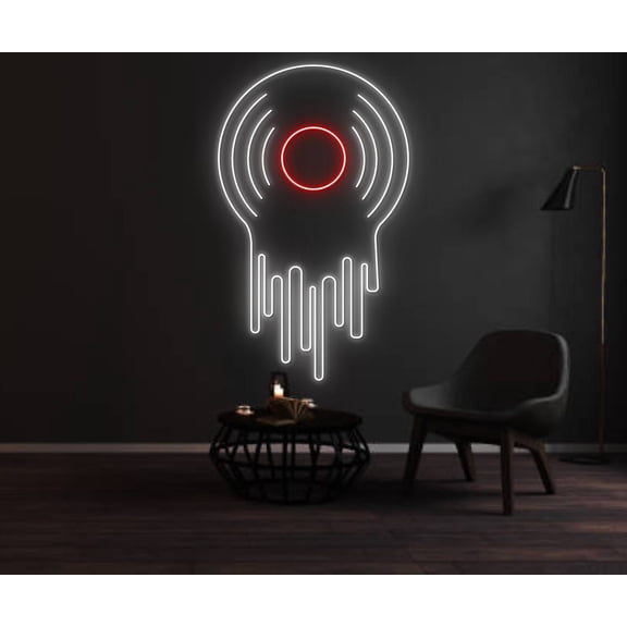 Glowneon Dripping Retro Vinil Neon Sign