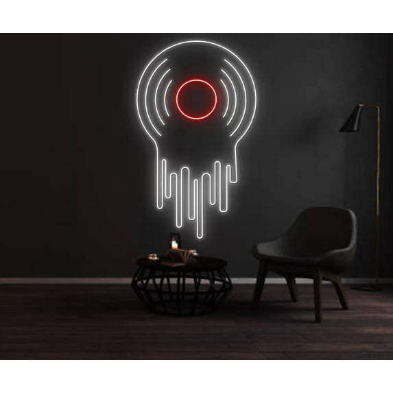 Glowneon Dripping Retro Vinil Neon Sign