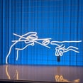 thumbnail image 1 of Glowneon Eating Sushi Together Neon Sign, Restaurant Home Wall Decor, 1 of 4