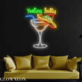 thumbnail image 1 of Glowneon Feeling Salty Margarita Neon Sign, Mexican Cocktail Led Sign, 1 of 5