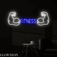 thumbnail image 1 of Glowneon Fitness Neon Sign, Muscle Arms Led Sign, Gym Club Led Decor, 1 of 4