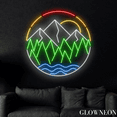 thumbnail image 1 of Glowneon Forest Landscape Neon Sign, Forest Landscape Led Sign, 1 of 4