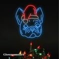 thumbnail image 1 of Glowneon French Bulldog Christmas Neon Sign, French Bulldog Led Light, French Bulldog Christmas Led, 1 of 4