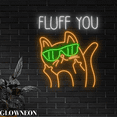 thumbnail image 1 of Glowneon Funny Cat Fluff You Led Sign, Cool Cat Neon Sign, Kid Gifts, 1 of 5
