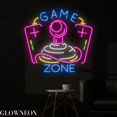 thumbnail image 1 of Glowneon Game Zone Neon Sign, Arcade Pinball Led Sign, Game Bar Sign, 1 of 4