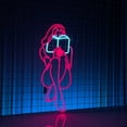 thumbnail image 1 of Glowneon Girl Reading Book, Library Coffee Book Long-lasting Decor, 1 of 4