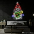 thumbnail image 1 of Glowneon Gnome Hug Christmas Tree Neon Sign, Gnome LED Sign, Merry Christmas Sign Décor, 1 of 5