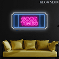 thumbnail image 1 of Glowneon Good Times Ticket Neon Sign, Retro Ticket Led Sign, Bar Sign, 1 of 4