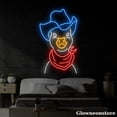 thumbnail image 1 of Glowneon Goose Cowboy Neon Sign, Cowboy Goose LED Sign, Animal LED Light, Kid Room Décor, 1 of 5
