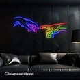thumbnail image 1 of Glowneon Hands Of God And Adam Neon Sign, Hands Of God And Adam Led Light, Hands God And Adam, 1 of 4