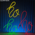 thumbnail image 1 of Glowneon Ho Ho Ho Santa Xmas Led Sign, Christmas Holiday Wall Decor, 1 of 5