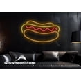 thumbnail image 1 of Glowneon Hot Dog Neon Sign, Hot Dog Led Sign, Fast Food Shop Decor, Hot Dog Sign Decor, 1 of 4