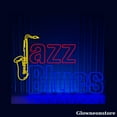 thumbnail image 1 of Glowneon Jazz Blues Neon Sign, Jazz Blues Led Sign, Live Music Neon Sign, Jazz Club Neon Sign, 1 of 5