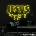 thumbnail image 1 of Glowneon Jesus Neon Sign, Jesus LED Sign, Faith Neon Sign, Christian Home Party Decor, 1 of 5
