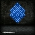 thumbnail image 1 of Glowneon Karma Neon Sign, Karma Symbol Gifts Led Light, Endless Knot Led Sign, Karma Symbol Led, 1 of 2