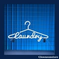 thumbnail image 1 of Glowneon Laundry Neon Sign, Laundry LED Sign, Coat Hanger Neon LED Light, Welcome Open Laundry Neon, 1 of 4