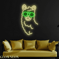 thumbnail image 1 of Glowneon Llama Neon Sign, Llama Led Sign, Llama Lover Gift, Kid Gifts, 1 of 5