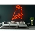 thumbnail image 1 of Glowneon Longhorn Back Bull Neon Sign, Western Style Home Decor, 1 of 2