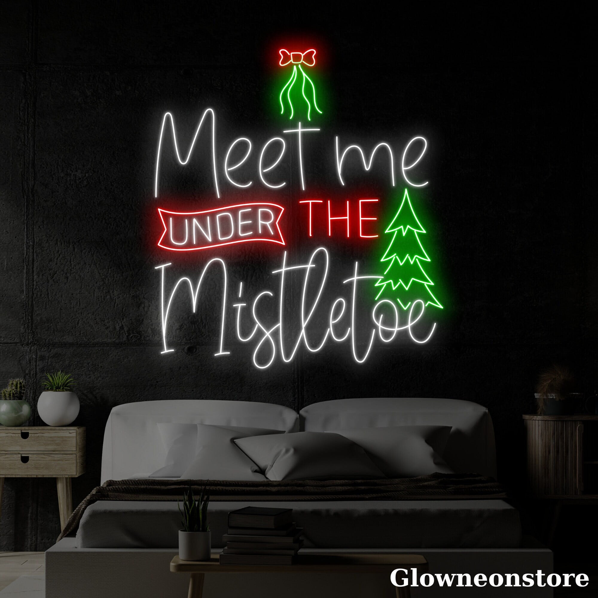Meet Me Under The Mistletoe Sign