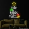 thumbnail image 1 of Glowneon Mele Kalikimaka Neon Sign, Merry Christmas Led Sign, Hawaiian Neon Sign, Christmas Décor, 1 of 5