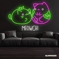 thumbnail image 1 of Glowneon Meowchi Neon Sign, Mochi Shop Decor, Cake Shop Decor, 1 of 4