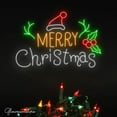 thumbnail image 1 of Glowneon Merry Christmas Neon Sign, Merry Christmas Led Sign, Christmas Decoration Led Neon Art, 1 of 4