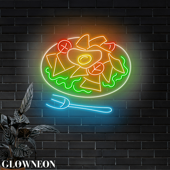 Glowneon Mexico Chilaquiles Led Sign, Chilaquiles Shop Neon Open Sign
